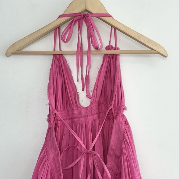 Free People 100 Degree Mini Dress in Pink Rose - Picture 10 of 15